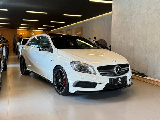 MERCEDES-BENZ A 45 AMG 2.0 16V TURBO GASOLINA 4P AUTOMATIZADO MERCEDES-BENZ A 45 AMG 2.0 16V TURBO GASOLINA 4P AUTOMATIZADO